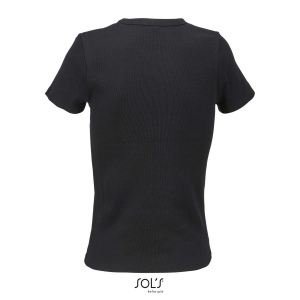 Tee-shirt en côtes femme - SARA 9