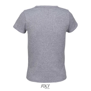 Tee-shirt en côtes femme - SARA 10