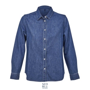 Chemise en denim haut de gamme femme - NEOBLU BENNETT WOMEN 4
