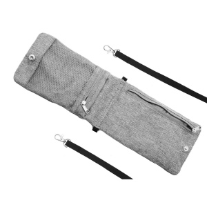 Pochette 'Toledo', gris chiné RPET 3