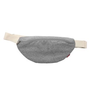 Sac banane 'Malaga', gris chiné RPET 3