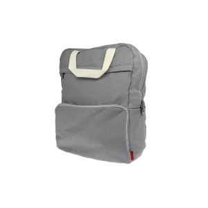 Sac à dos pliable 'Cordoba', gris chiné RPET 3