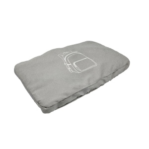 Sac à dos pliable 'Cordoba', gris chiné RPET 5