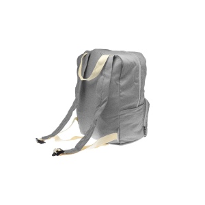 Sac à dos pliable 'Cordoba', gris chiné RPET 6