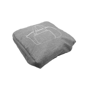 Sac de voyage pliable 'Tenerife', gris chiné RPET 5
