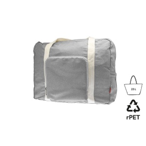 Sac de voyage pliable 'Tenerife', gris chiné RPET 2