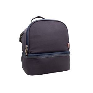 Sac à bento isotherme 'Uji', polycoton bleu nuit 3