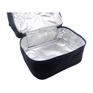 Sac à bento isotherme 'Uji', polycoton bleu nuit 5