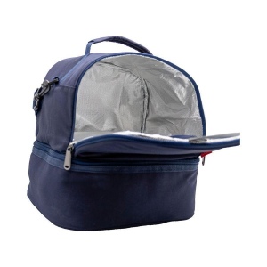 Sac à bento isotherme 'Uji', polycoton bleu nuit 6