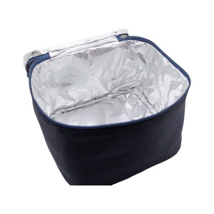 Sac à bento isotherme 'Sendai', polycoton bleu nuit 5