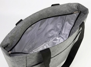 Sac Cabas isotherme 'Sapang', gris chiné RPET 5