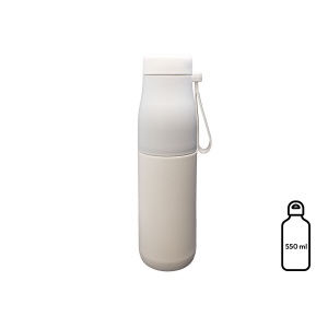Bouteille isotherme 'Zeibu', beige, 550 ml 2