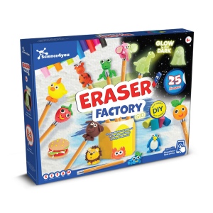 RUBBER FACTORY. Fabriquer vos gommes, idéal pour enfants