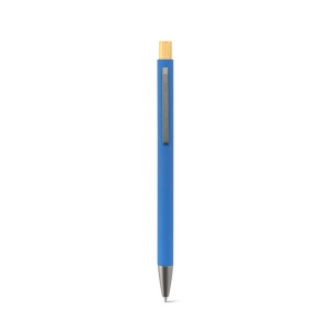 ZYLEN. Stylo à bille en aluminium recyclé (100 % rAL), avec finition en caoutchouc 11