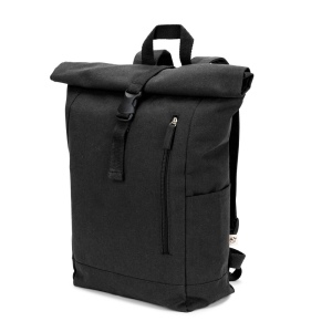 SAINT. Sac à dos à enroulement en coton recyclé et polyester recyclé (380 g/m²) 2