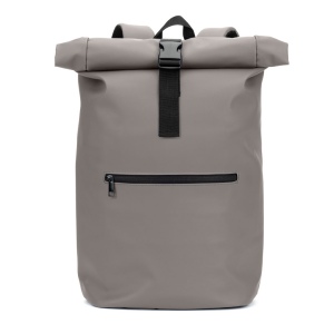 PORTLAND. Sac à dos à enroulement en PU avec poche pour ordinateur portable 16 pouces 14