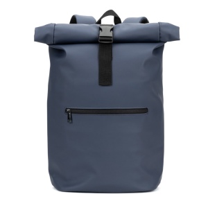 PORTLAND. Sac à dos à enroulement en PU avec poche pour ordinateur portable 16 pouces 8