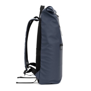 PORTLAND. Sac à dos à enroulement en PU avec poche pour ordinateur portable 16 pouces 10