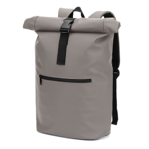 PORTLAND. Sac à dos à enroulement en PU avec poche pour ordinateur portable 16 pouces 4