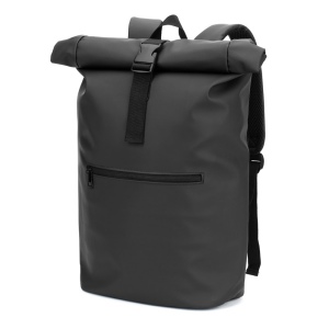 PORTLAND. Sac à dos à enroulement en PU avec poche pour ordinateur portable 16 pouces 2