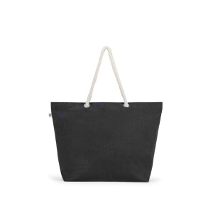 ATHENS. Sac de plage en coton recyclé (70 %) et polyester recyclé (30 %) (220 g/m²) 7