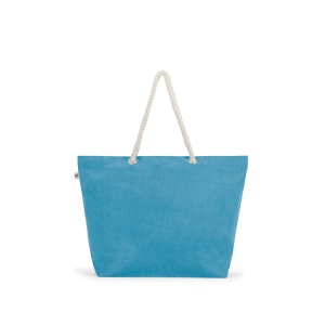 ATHENS. Sac de plage en coton recyclé (70 %) et polyester recyclé (30 %) (220 g/m²) 9