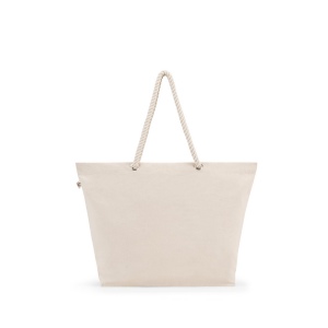 ATHENS. Sac de plage en coton recyclé (70 %) et polyester recyclé (30 %) (220 g/m²) 10