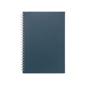 SCHILLER. Bloc-notes A5 avec couverture souple, fabriqué à partir de papier 100 % recyclé 10