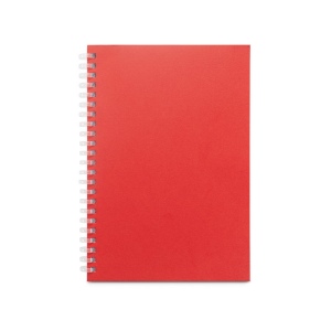 SCHILLER. Bloc-notes A5 avec couverture souple, fabriqué à partir de papier 100 % recyclé 12