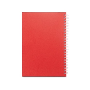 SCHILLER. Bloc-notes A5 avec couverture souple, fabriqué à partir de papier 100 % recyclé 13