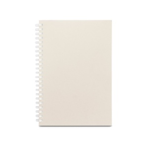 SCHILLER. Bloc-notes A5 avec couverture souple, fabriqué à partir de papier 100 % recyclé 14