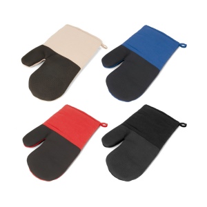 LAWSON. Gant de cuisine 100 % coton avec caoutchouc sur un côté