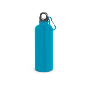 KELCE. Bouteille en acier inoxydable à simple paroi avec mousqueton 550 ml 7