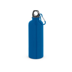 KELCE. Bouteille en acier inoxydable à simple paroi avec mousqueton 550 ml 3