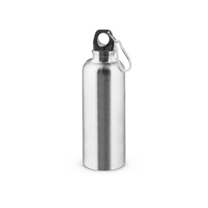KELCE. Bouteille en acier inoxydable à simple paroi avec mousqueton 550 ml 8