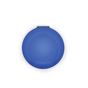 KAYLA. Miroir rond double face en aluminium avec fermeture magnétique 8