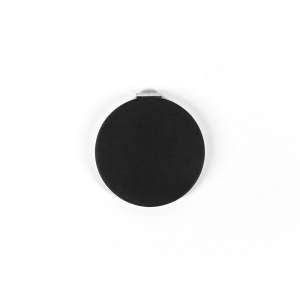 FREYA. Miroir rond double face avec extérieur en PU mat 4