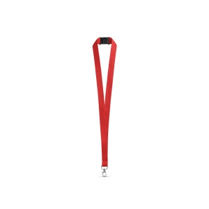 LEEDS. Lanyard en polyester avec fermoir de sécurité 4