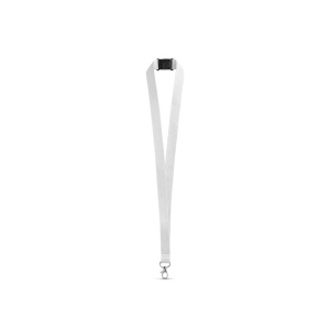 LEEDS. Lanyard en polyester avec fermoir de sécurité 5