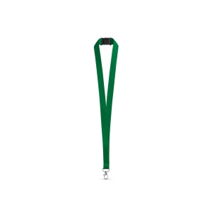 LEEDS. Lanyard en polyester avec fermoir de sécurité 7