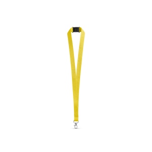 LEEDS. Lanyard en polyester avec fermoir de sécurité 6