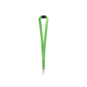 LEEDS. Lanyard en polyester avec fermoir de sécurité 9