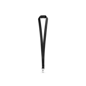 LEEDS. Lanyard en polyester avec fermoir de sécurité 2