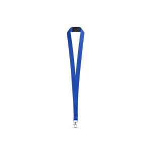 LEEDS. Lanyard en polyester avec fermoir de sécurité 8