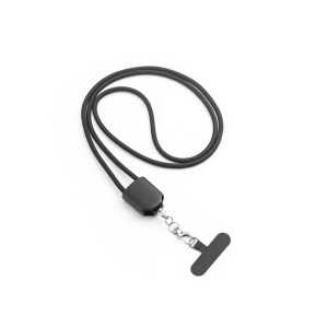 ZEWAIL. Lanière avec support pour smartphone inclus, câble USB-C et divers adaptateurs en ABS recyclé et TPE recyclé 2