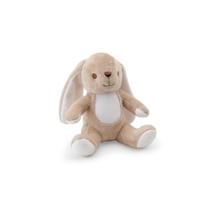 BUGS. Peluche en polyester en forme de lapin, avec son propre tissu pour la personnalisation 2