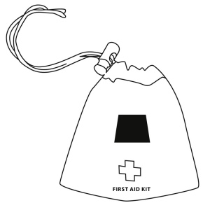 Kit de premiers secours CARRYGUARD, 13 pièces 7