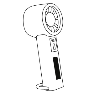 Ventilateur à main SILENTJETSTREAM 10