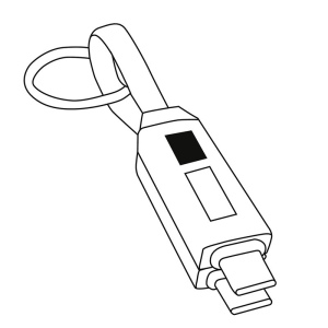 Câble de recharge et de transfert de données CONTROL 11
