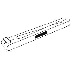 Éventail pliable PEACOCK 25